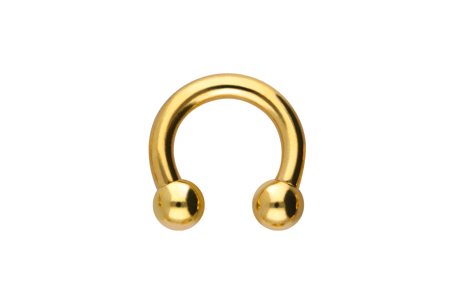 Titan Hufeisenring Piercing mit Innengewinde